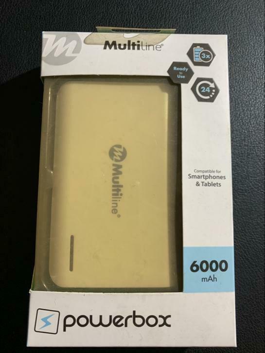 Power bank blanc 6000mAh