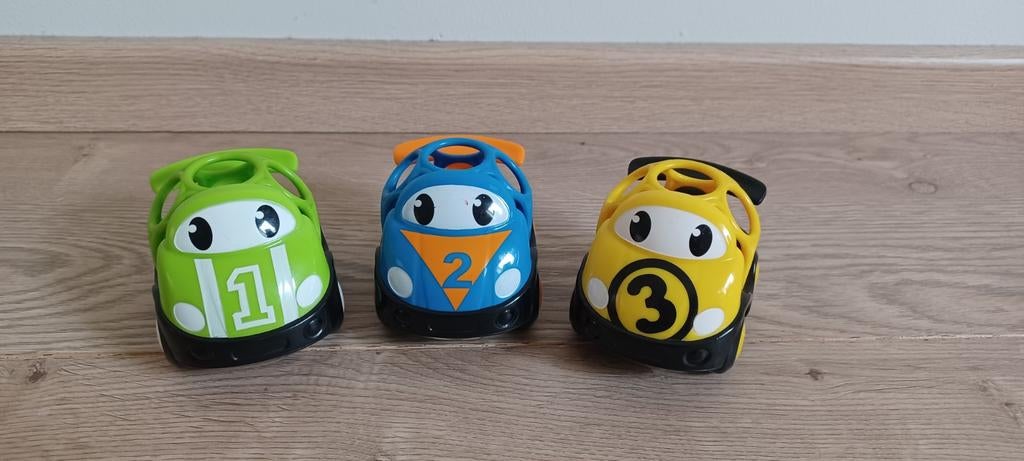 Oball Go Grippers set van 3 auto´s, Kinderen en Baby's, Ophalen, Zo goed als nieuw, Auto