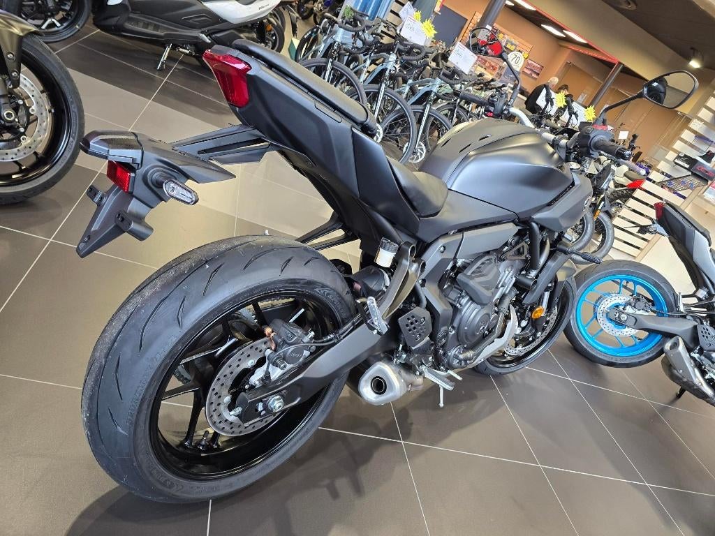 Yamaha MT07 Y-AMT Tech Black, Motoren, Motoren | Yamaha, 2 cilinders, Bedrijf, Meer dan 35 kW, Minimaal motorrijbewijs A2