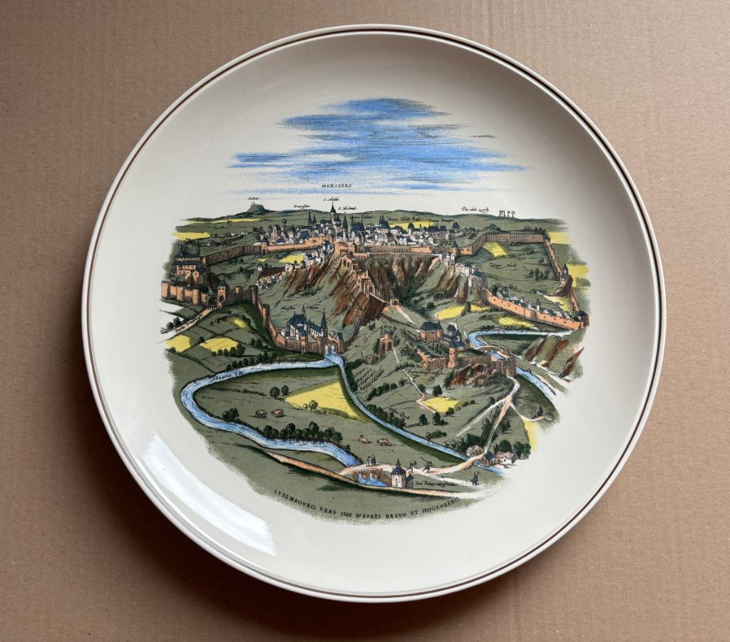 1963 MILLENAIRE VILLE DE LUXEMBOURG Villeroy & Boch, Enlèvement