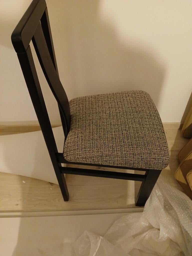 stoelen, Huis en Inrichting, Stoelen, Gebruikt, Vijf, Zes of meer stoelen, Zwart, Ophalen