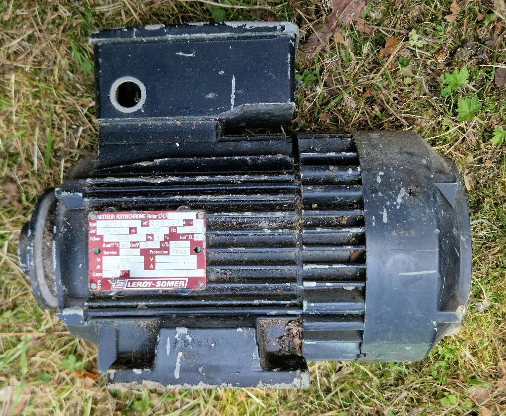 electromotor LEROY SOMER 0,9 kW, Ophalen, Gebruikt