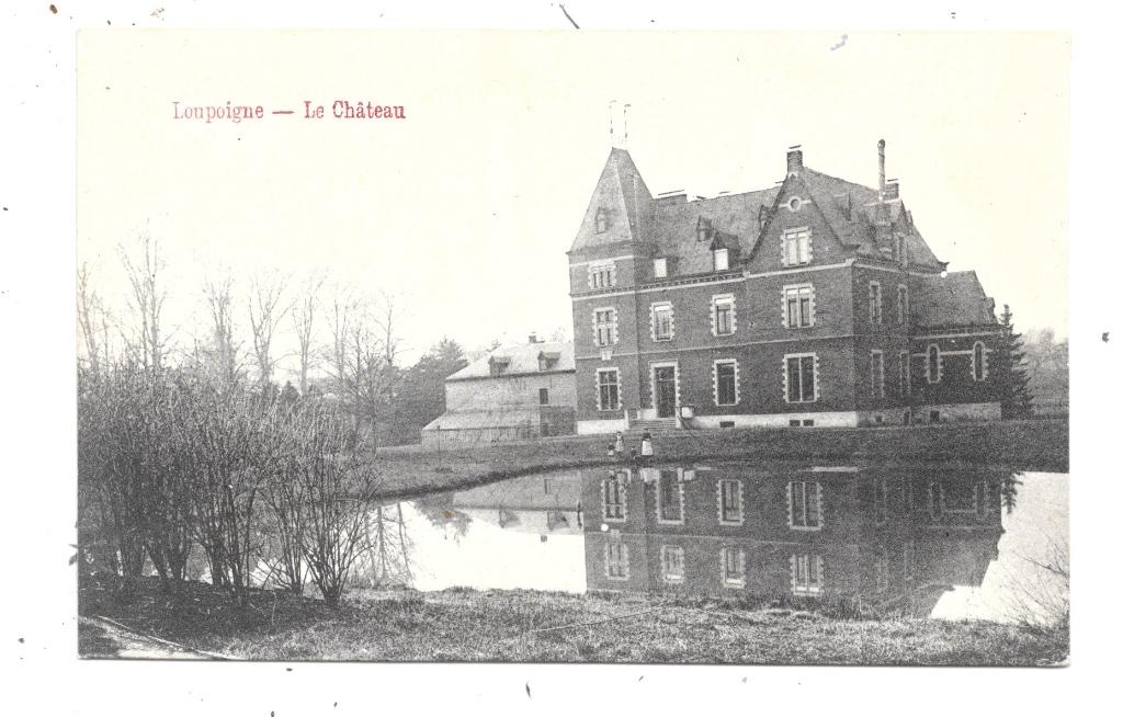 Loupoigne NA8: Le Château, Collections, Envoi, Avant 1920, Non affranchie, Brabant Wallon