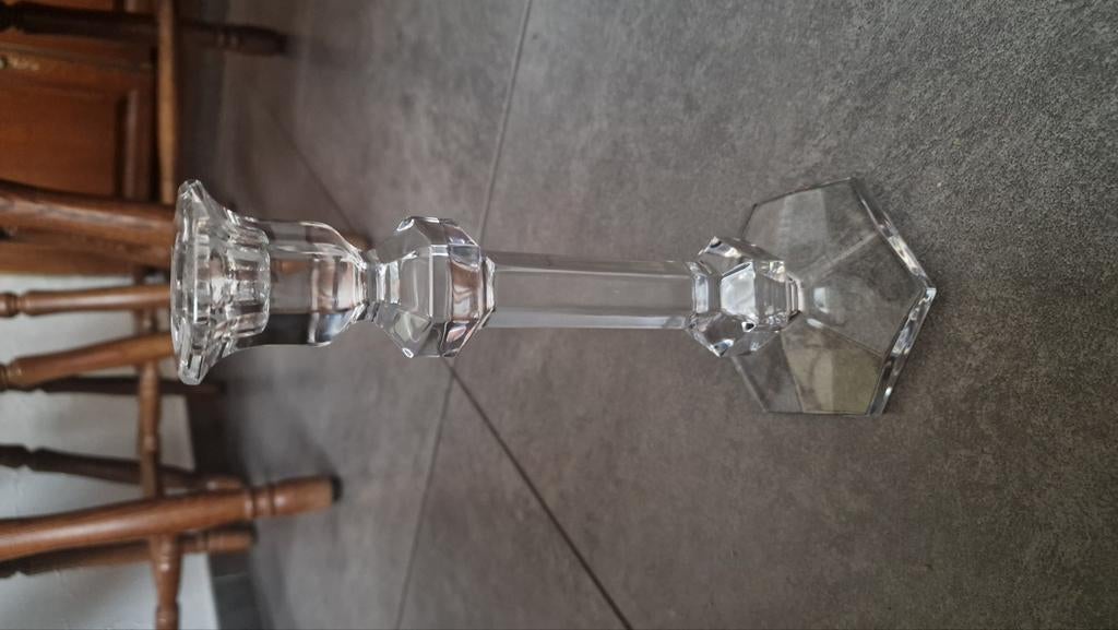 Bougeoir cristal du Val saint Lambert, Ophalen, Zo goed als nieuw
