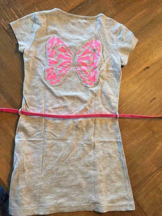 Magnifique robe Pauline B taille 116. Avec ceinture, Enlèvement ou Envoi, Utilisé, Fille, Robe ou Jupe