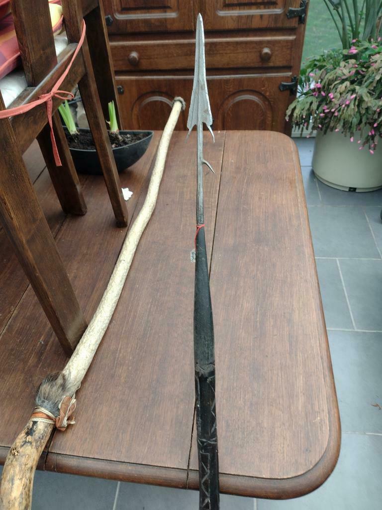 ( harpon) Masai, Antiquités & Art, Curiosités & Brocante, Enlèvement ou Envoi