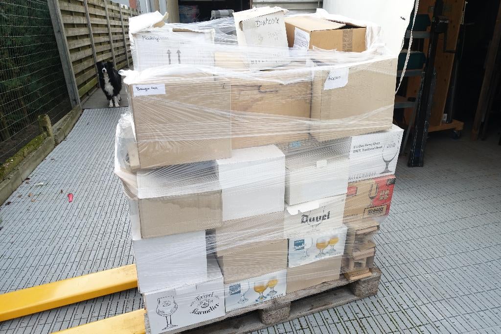 Lot streekbierglazen, Ophalen, Zo goed als nieuw, Duvel