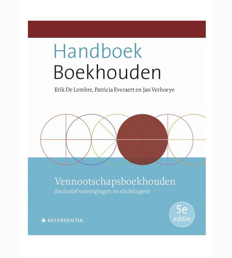 Handboek vennootschapsboekhouden, Boeken, Ophalen of Verzenden, Zo goed als nieuw