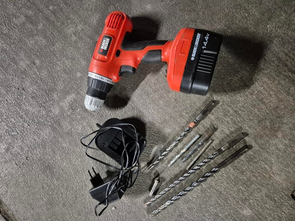 Black & Decker draadloze boor-/schroevendraaier, Zo goed als nieuw