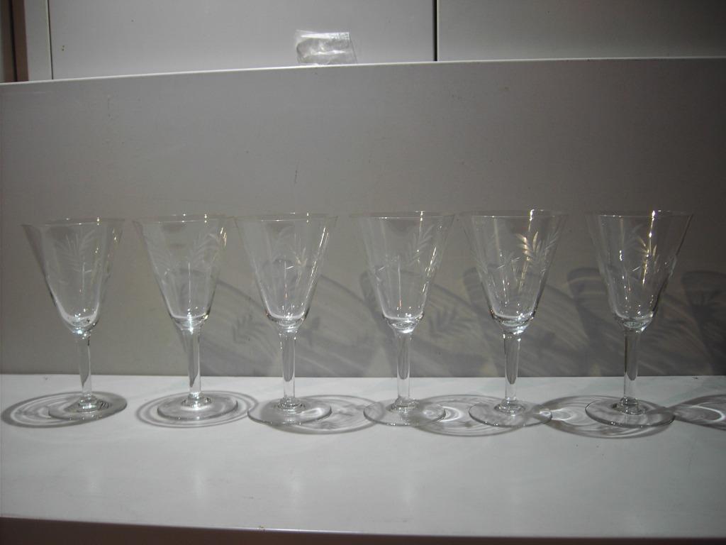 cristal geslepen glazen, Antiek en Kunst, Ophalen