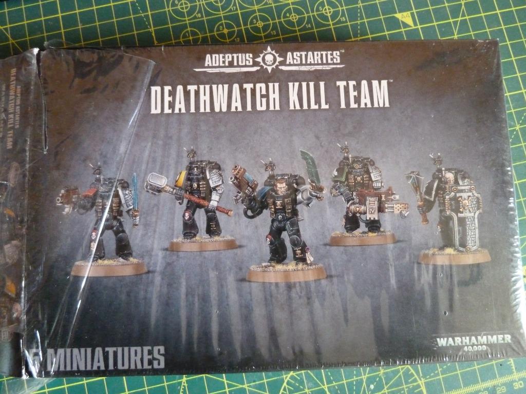 Warhammer 40K : DEATHWATCH KILL TEAM., Hobby en Vrije tijd, Wargaming, Ophalen, Zo goed als nieuw, Warhammer 40000, Figuurtje(s)