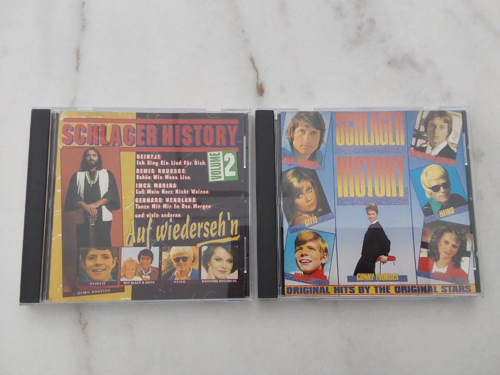 CD's Schlager History, Ophalen of Verzenden