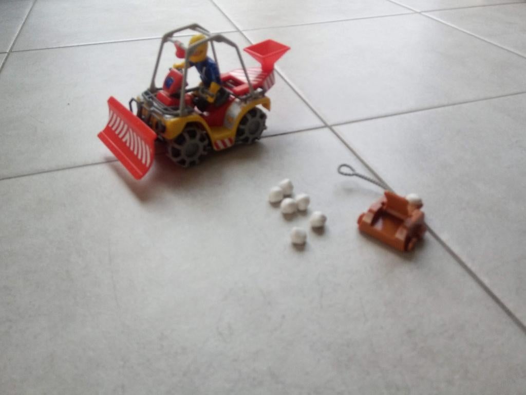 Brandweerman Sam sneeuwruimer, Ophalen of Verzenden, Zo goed als nieuw