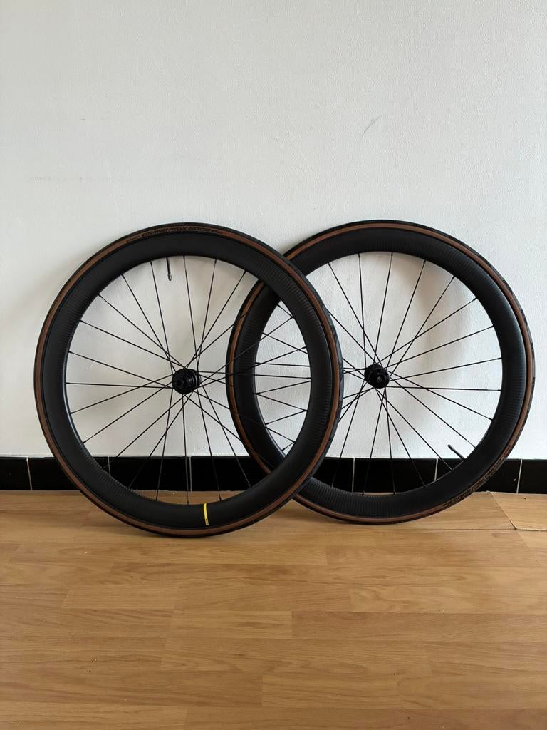 Paire de roues Mavic, Enlèvement, Comme neuf, Pneu