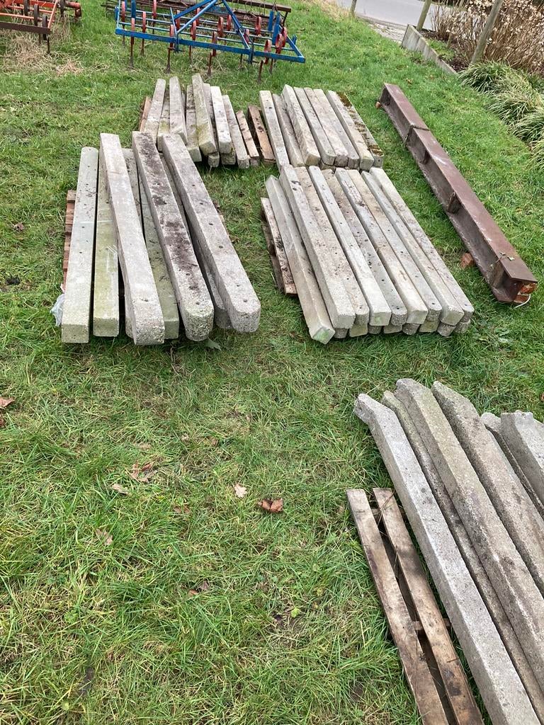 Betonnen palen, Tuin en Terras, Ophalen, Gebruikt