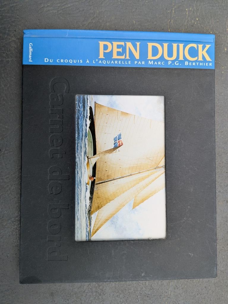 Pen duick carnet de bord voile bateau croquis, Enlèvement ou Envoi, Neuf