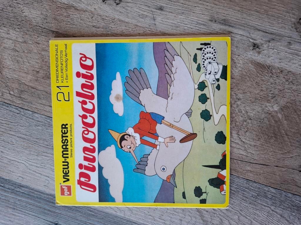 Viewmaster : pinocchio, Envoi