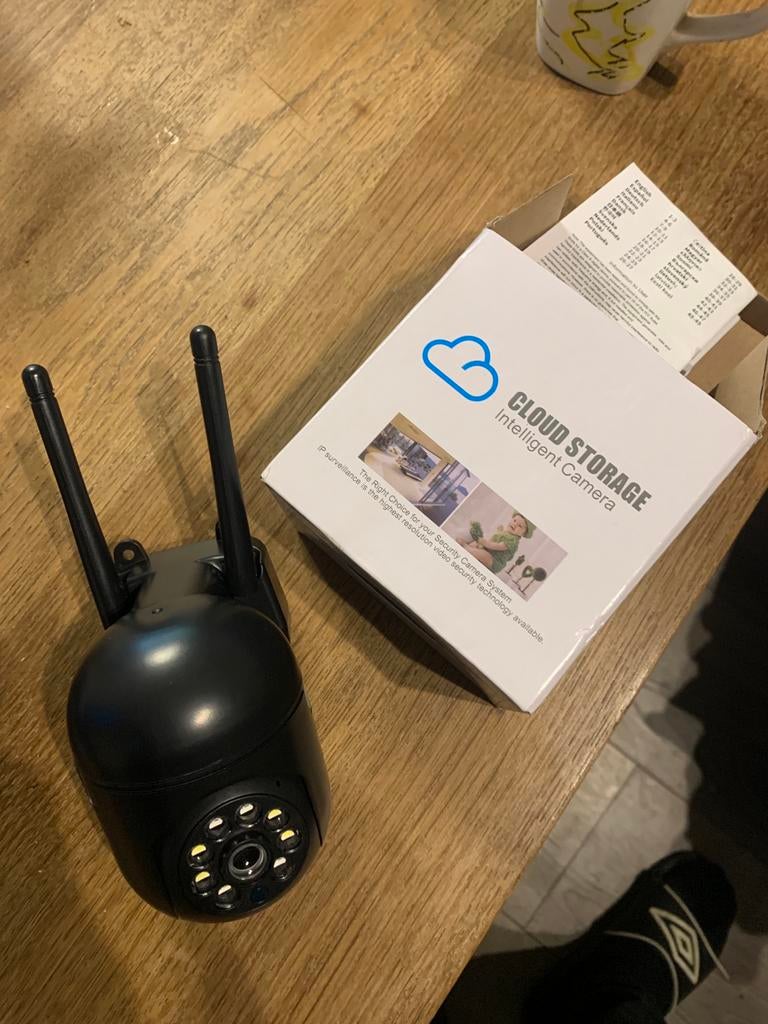 Wifi-camera, Ophalen, Zo goed als nieuw