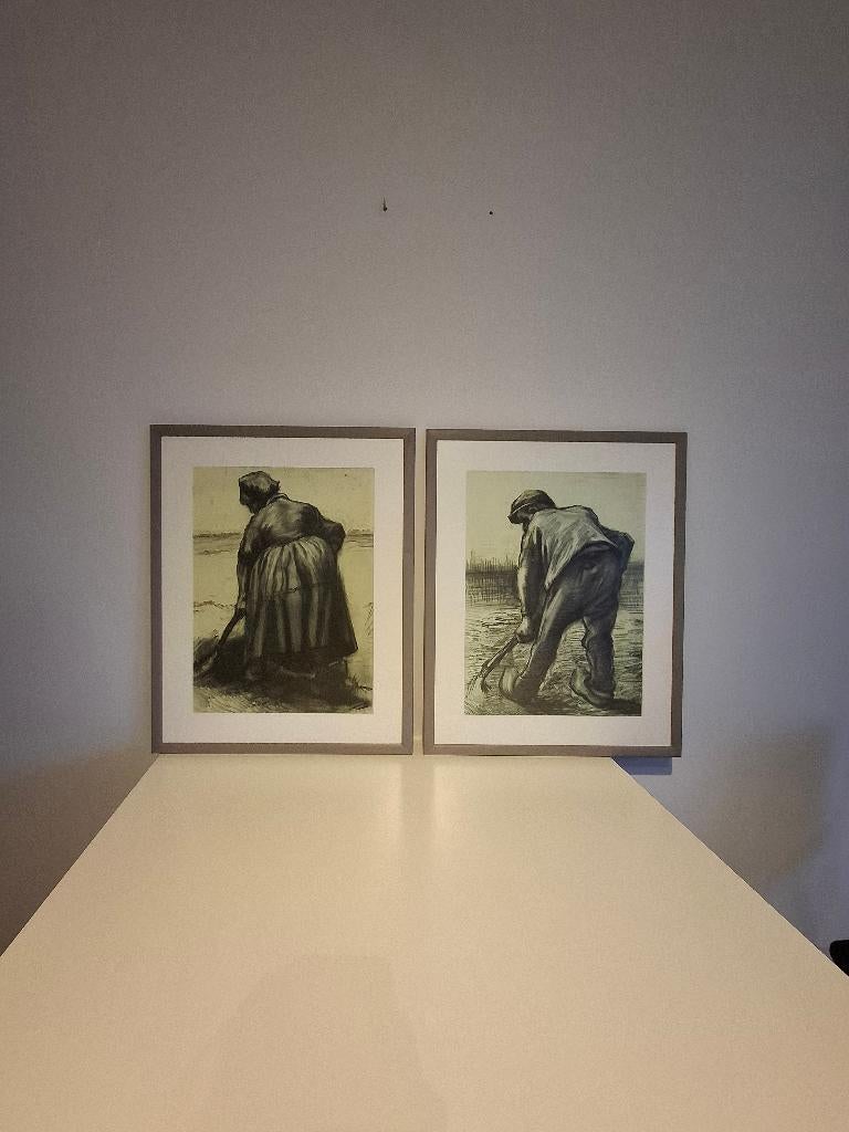 REPRODUCTIE VAN GOGH, Antiek en Kunst, Ophalen