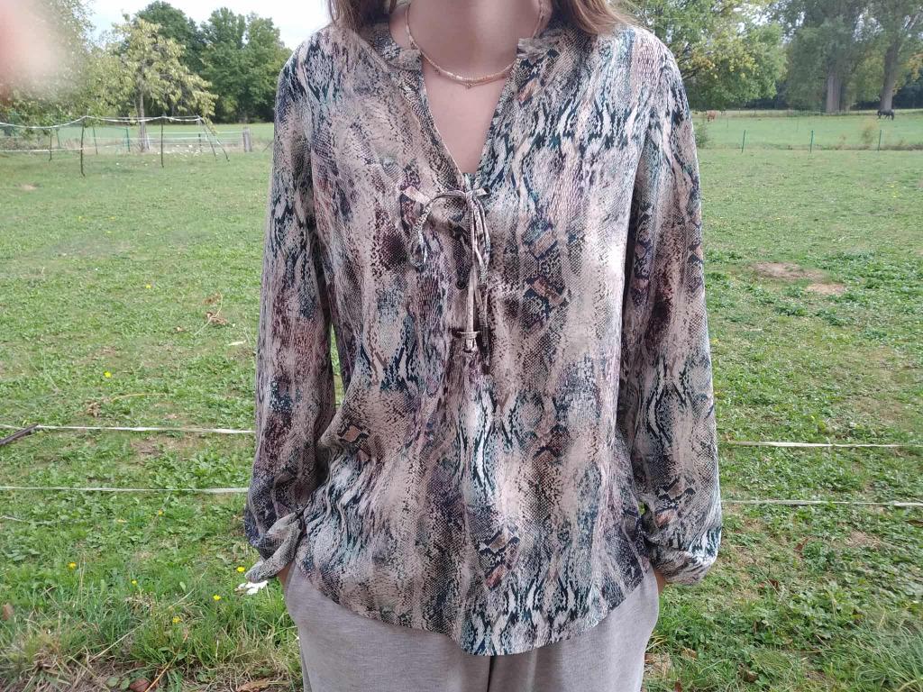Mayerline stijlvolle blouse maat 38, Mayerline, Ophalen of Verzenden, Zo goed als nieuw, Maat 38/40 (M)