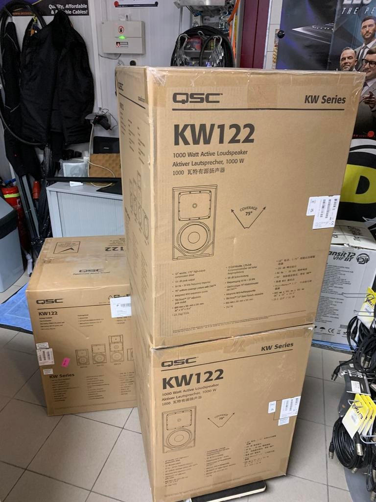 Qsc KW122, Audio, Tv en Foto, Luidsprekerboxen, Ophalen