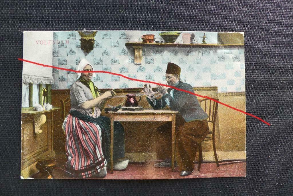 Postkaart 3/12/1913 Volendam Nederland, Ophalen of Verzenden, Voor 1920, Gelopen, Noord-Holland