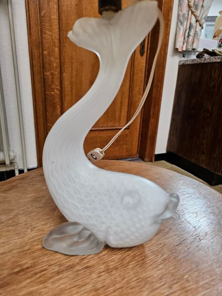 Supermooie lamp in murano glas, Antiek en Kunst, Ophalen of Verzenden