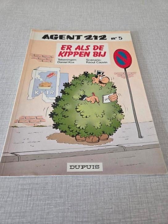 Agent 212, nr.5, Boeken, Stripverhalen, Eén stripboek, Ophalen of Verzenden, Zo goed als nieuw, Dupuis