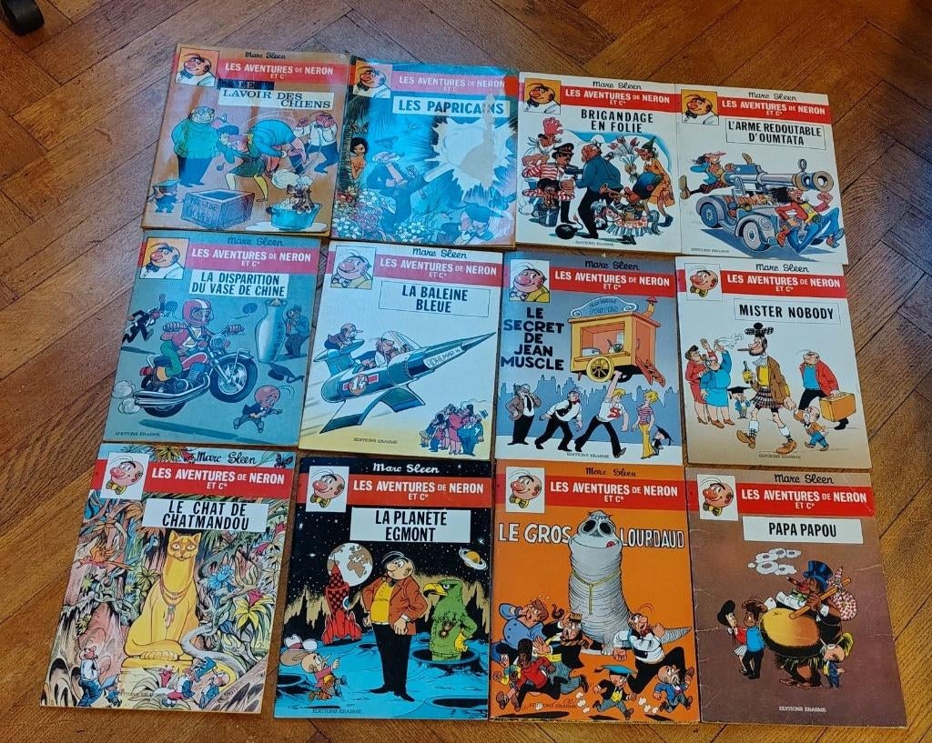 lot bd les aventures de Neron et cie 18 à 70, Livres, Plusieurs BD, Enlèvement ou Envoi, Utilisé, Sleen