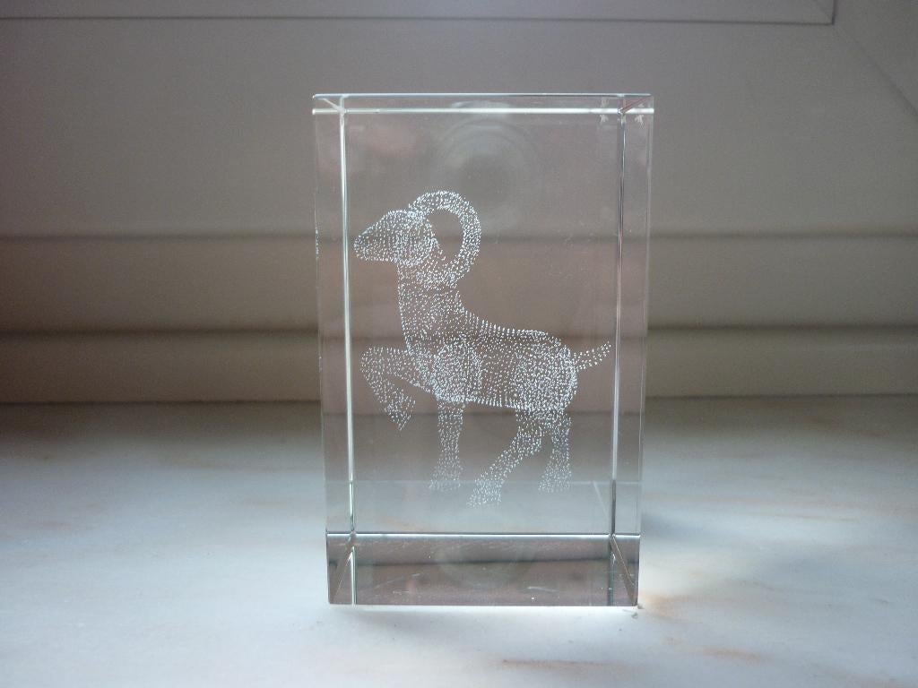Horoscoop Ram in Glas, Ophalen of Verzenden