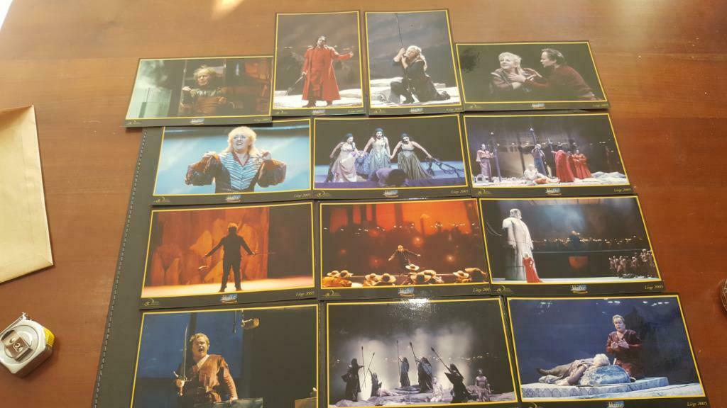 13 ORIGINELE FOTO'S van de RING DES NIBELUNGEN - WAGNER, Ophalen of Verzenden, Nieuw