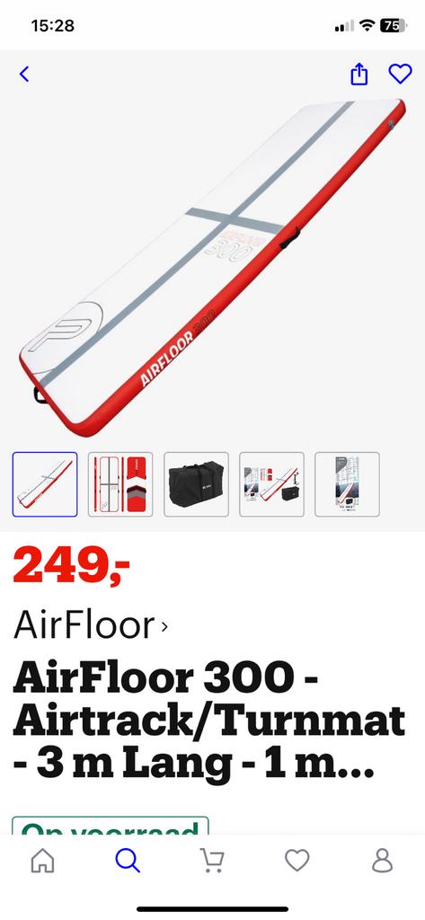 Pure 4 fun: multifunctional airfloor, Ophalen, Nieuw