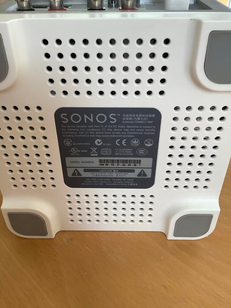 Sonos connect amp 1ste generatie, Enlèvement, Comme neuf