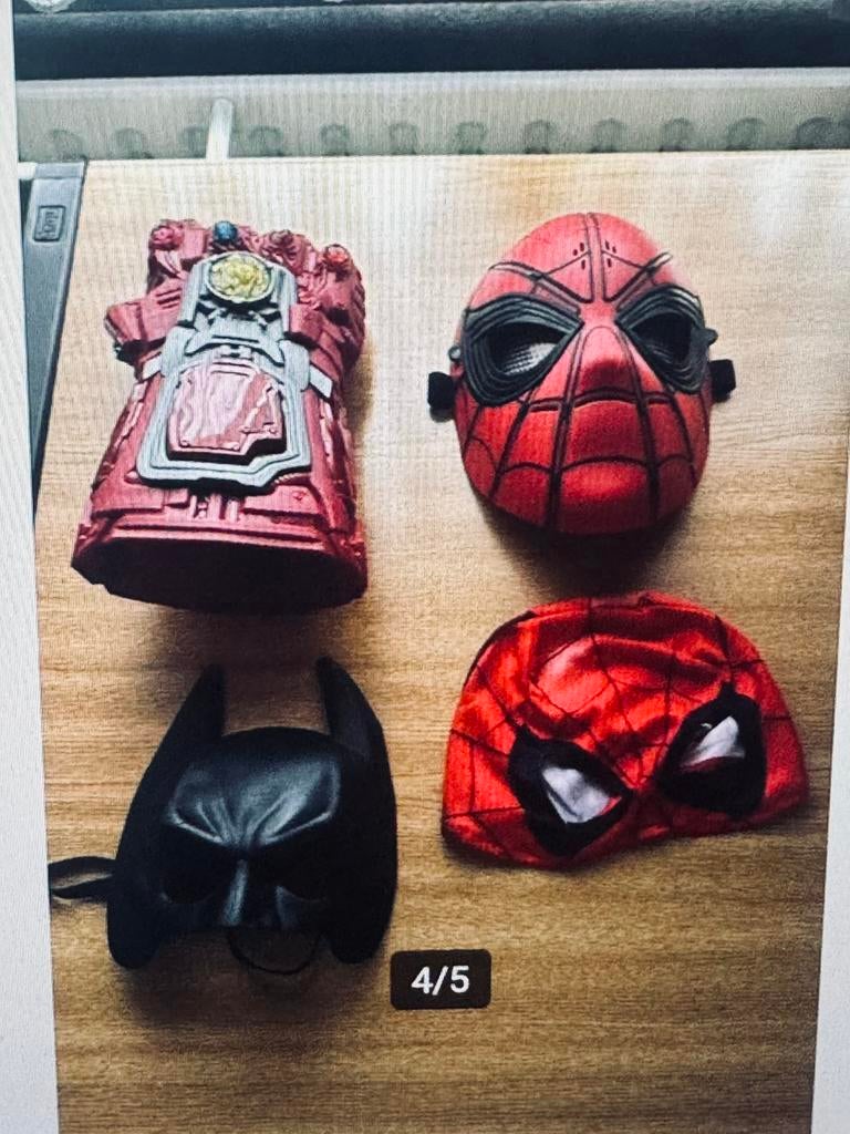 Spider-Man spullen, Ophalen, Zo goed als nieuw