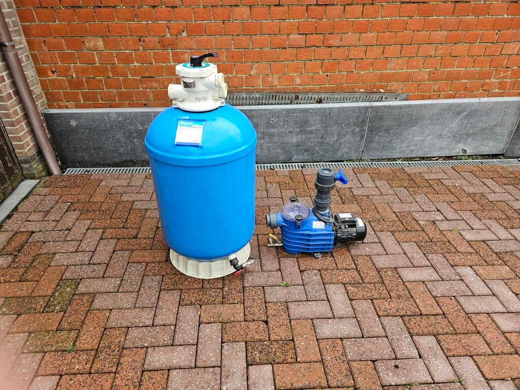 Zandfilter en pomp, Enlèvement