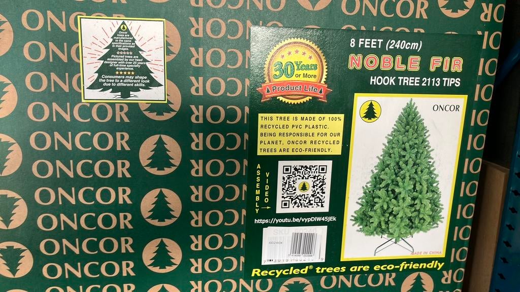Kerstboom 240cm, Ophalen, Nieuw