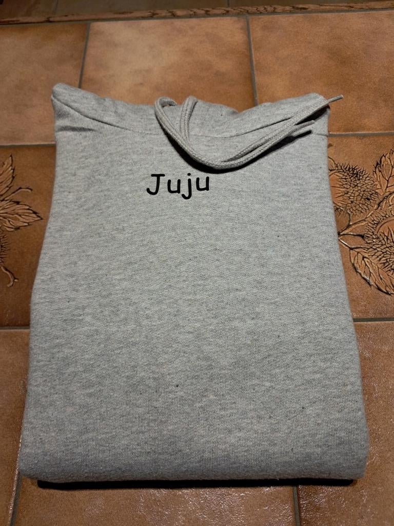Pull à capuche gris BC Collection 12ans, Enlèvement ou Envoi, Comme neuf, BC Collection, Garçon ou Fille