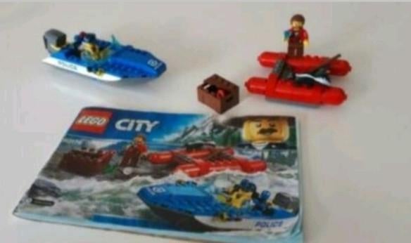 Lego city boot, Ophalen, Zo goed als nieuw