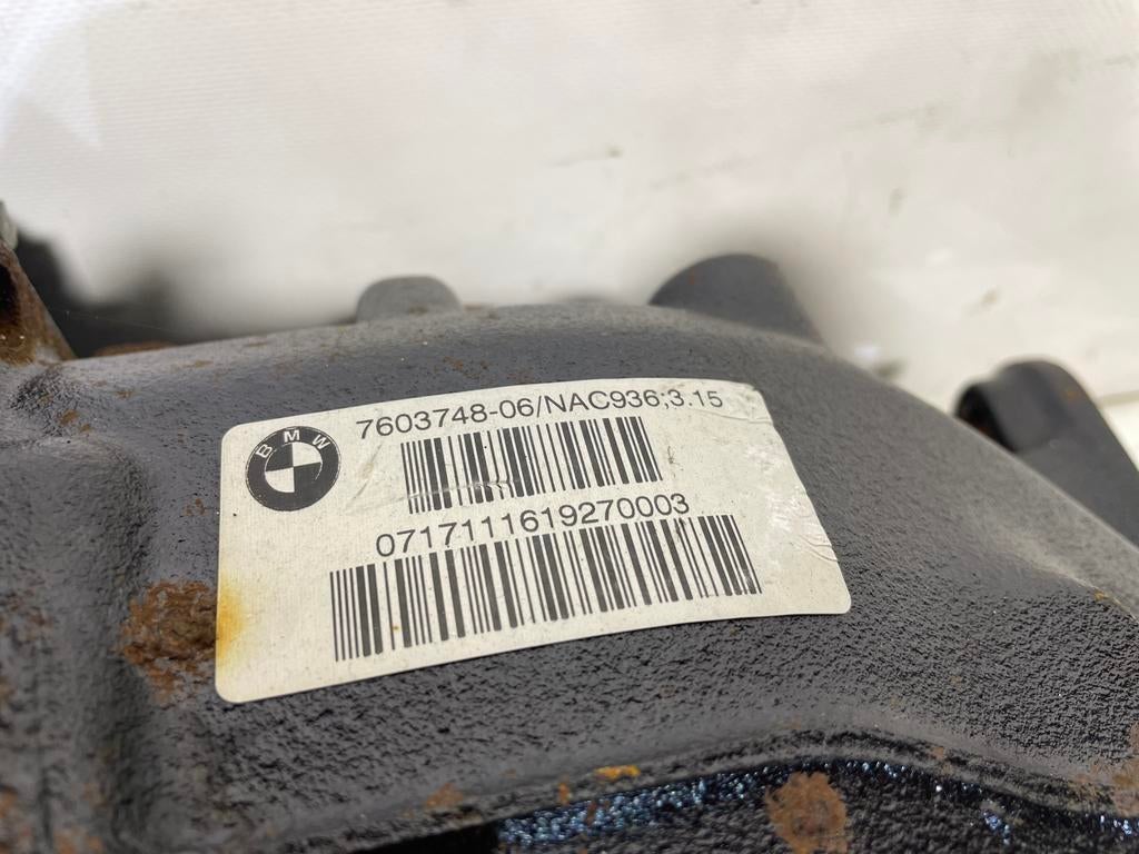 Différentiel Pont Arrière BMW 7603748 3.15, C, C, Enlèvement, Utilisé