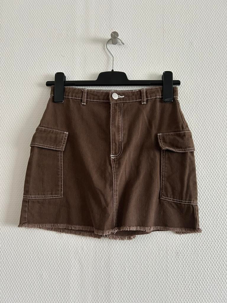 Donkerbruine rok H&M maat 164, Kinderen en Baby's, Kinderkleding | Maat 164, Meisje, H&M, Ophalen of Verzenden, Zo goed als nieuw