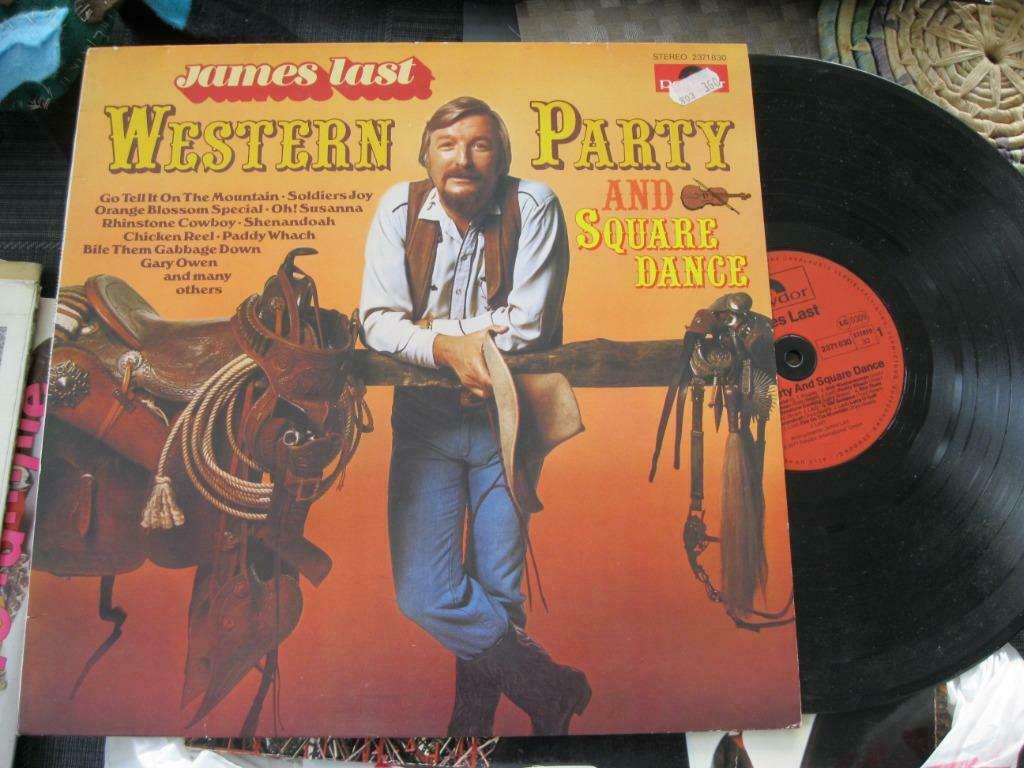 LP Western Square dance James LAst, Ophalen of Verzenden, Gebruikt