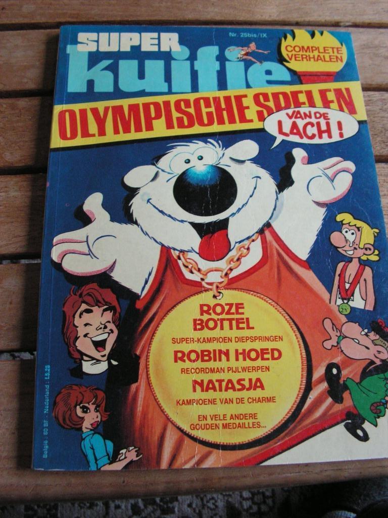 Strip Super Kuifje 9 – Oympische spelen van de lach., Eén stripboek, Ophalen of Verzenden, Gelezen