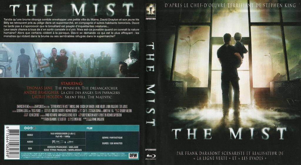 the mist (blu-ray) neuf, Enlèvement ou Envoi, Comme neuf, Horreur