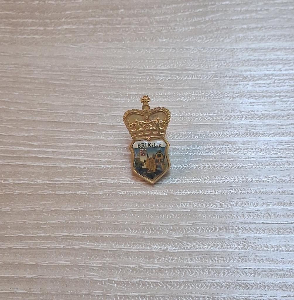 PIN - BRUGGE, Verzamelen, Verzenden, Gebruikt, Stad of Land, Speldje of Pin