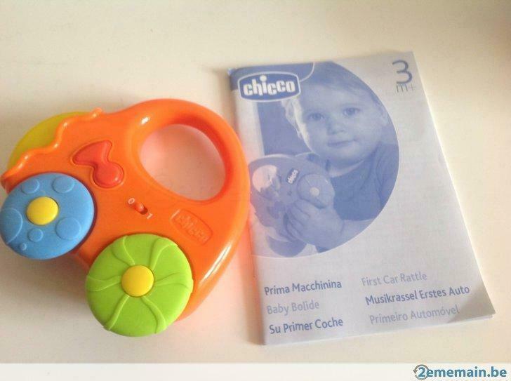 Hochet Baby bolide CHICCO., Gebruikt