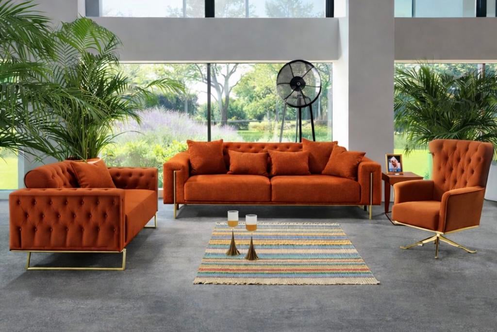 Canapé 3+2+1, Enlèvement, Utilisé