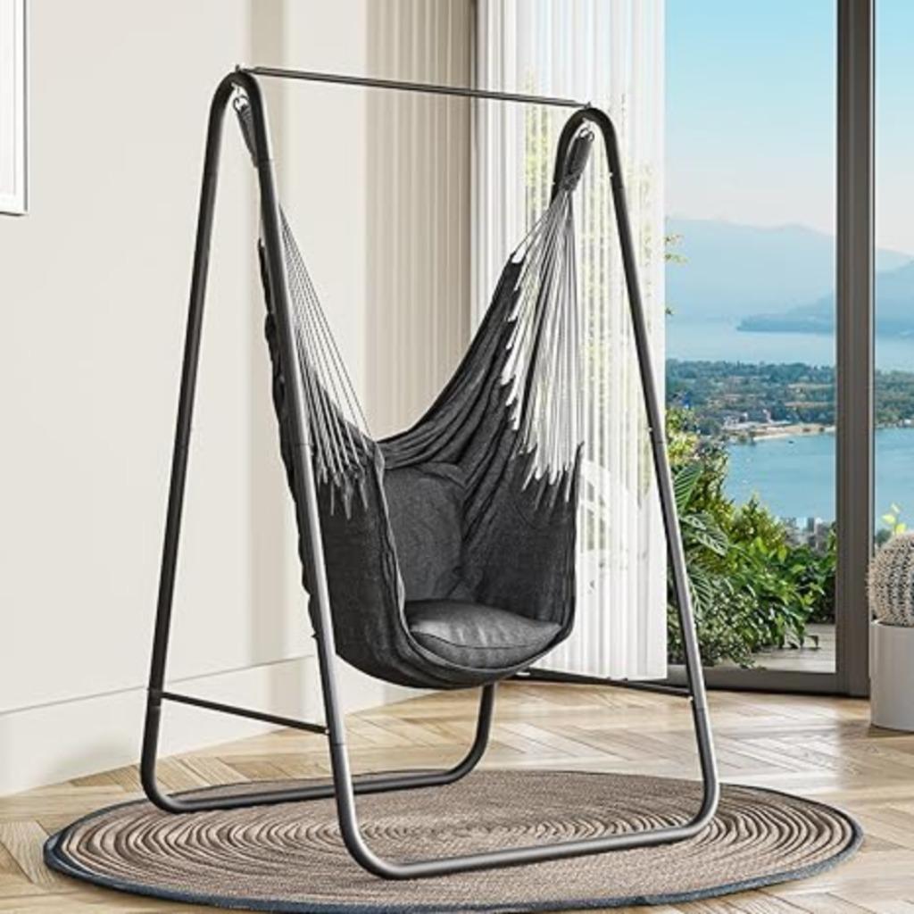 Fauteuil suspendu avec cadre LIVRAISON RAPIDE ET GRATUITE, Hobby & Loisirs créatifs, Hobby & Loisirs Autre, Neuf, Envoi