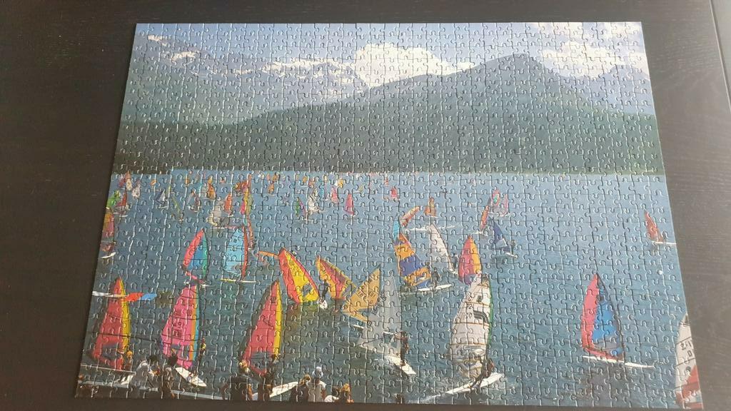 Puzzle 1000 pièces Ravensburger, 100% complet., Hobby & Loisirs créatifs, Enlèvement ou Envoi, Comme neuf