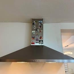 Hotte cheminée ZANUSSI 90 cm, Enlèvement, Utilisé