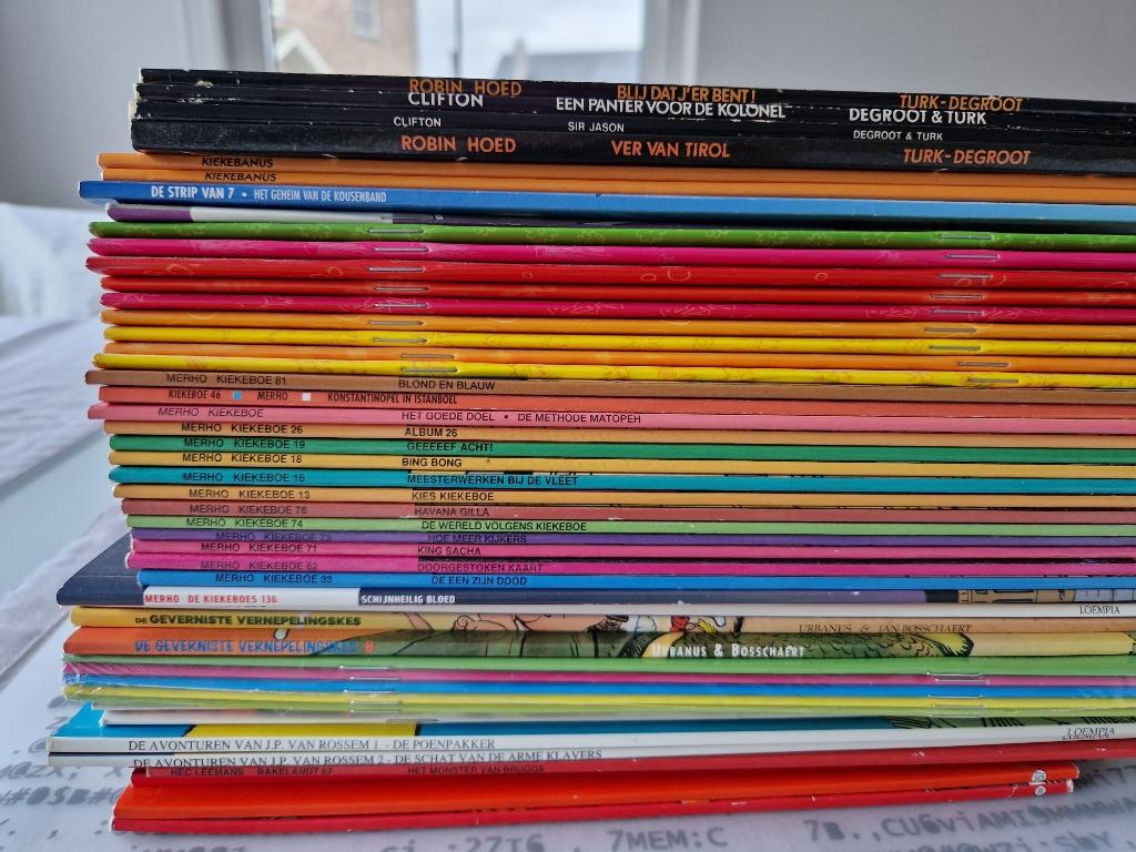 Strips (nieuw) kiekeboe, suske en wiske, jommeke, urbanus ea, Boeken, Meerdere stripboeken, Ophalen, Nieuw